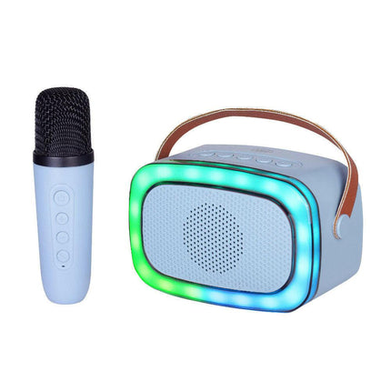 Coluna Portátil Bluetooth 10W USB/SD/AUX - XR 8A01 - Azul-Som e luz-Trevi-Music Stage