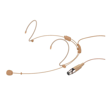 Microfone Cabeça Ficha Mini XLR - Creme