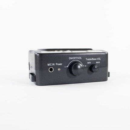 Sistema Som Portátil 25W c/ Microfone Headset - Cabeça + Bolsa-Som e luz-UDE-Music Stage