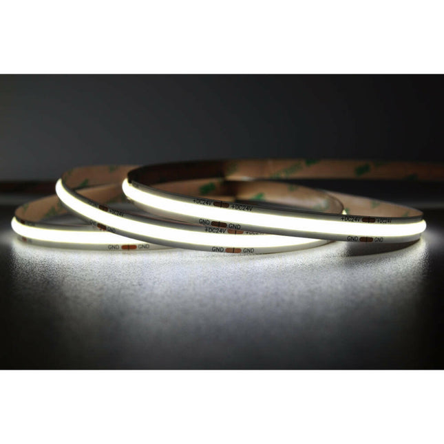 Fita LED COB IP20 DC24V 8W/m (rolo 5mt) - Branco Neutro-Iluminacao e led-MW Lighting-Music Stage