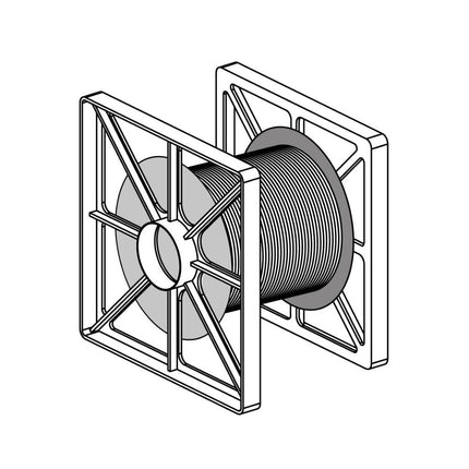 Cabo UTP CAT6 Rígido CCA AWG23 Cinzento - 305m