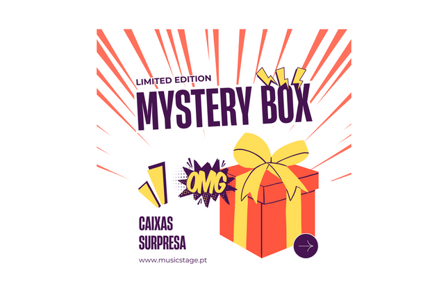 Caixa Misteriosa - Mystery Box 40€-Caixa Misterio-Music Stage-Music Stage