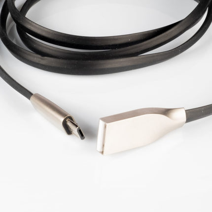 Cabo USB "A" Macho / Micro USB "B" Macho 1mt - Fichas Metal-Fichas e cabos-SMI-Music Stage