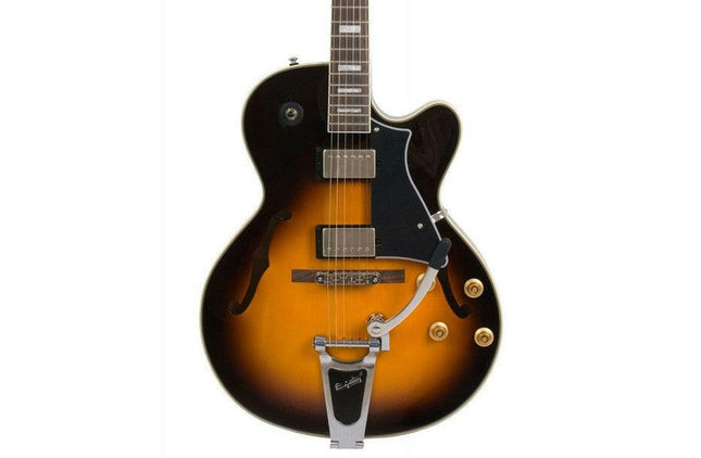 Cort YORKTOWN BV (BIGSBY) W/BAG-Guiterras Elétricas de Corpo Oco-Cort-Music Stage