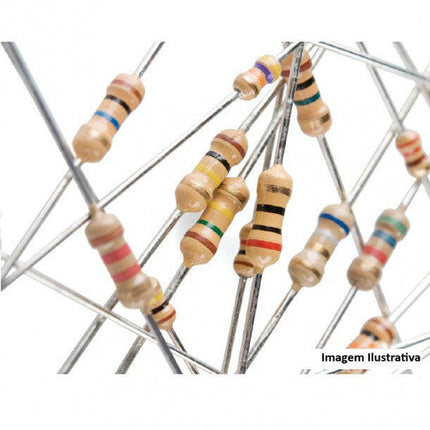 Resistência 0,25W - 2,2 Ohm-Componentes eletronicos-SMI-Music Stage