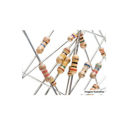 Resistência 0,25W - 2,2 Ohm-Componentes eletronicos-SMI-Music Stage