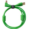 Udg U95004GR - ULTIMATE AUDIO CABLE USB 2.0 A-B GREEN ANGLED 1M