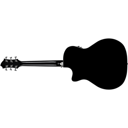 Hagstrom SILJAN II GRAND AUDITORIUM CE BK-Guitarras Eletroacústicas-Hagstrom-Music Stage