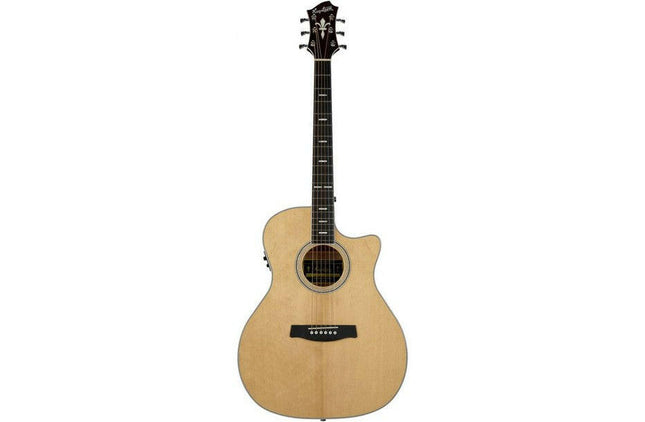 Hagstrom SILJAN II GRAND AUDITORIUM CE NAT-Guitarras Eletroacústicas-Hagstrom-Music Stage