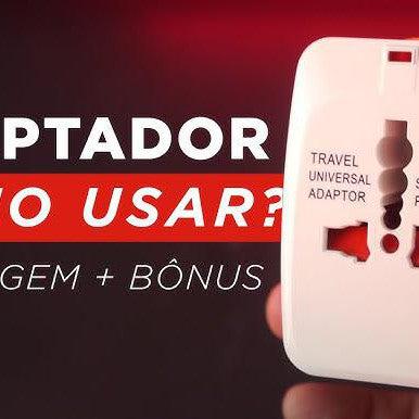 Adaptador de Alimentação para Viagem - Kit Universal