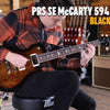Prs guitars SE MCCARTY 594 SINGLECUT BLACK GOLD BURST