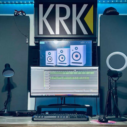 Krk Rp8 G4 White-Monitor de Estúdio-KRK-Music Stage