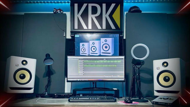 Krk Rp8 G4 White-Monitor de Estúdio-KRK-Music Stage