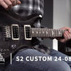 Prs guitars S2 CUSTOM 24-08 THIN FADED GREY BLACK BURST