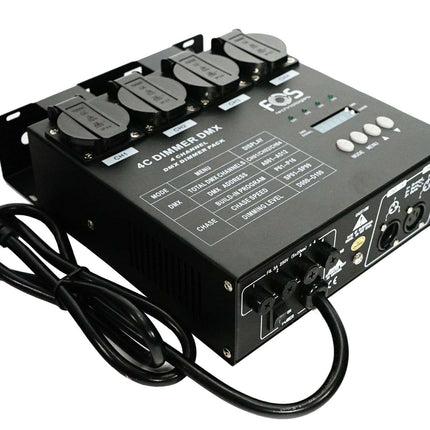 FOS 4ch Dimmer DMX-Fos-Music Stage