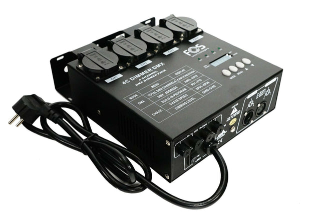 FOS 4ch Dimmer DMX-Fos-Music Stage