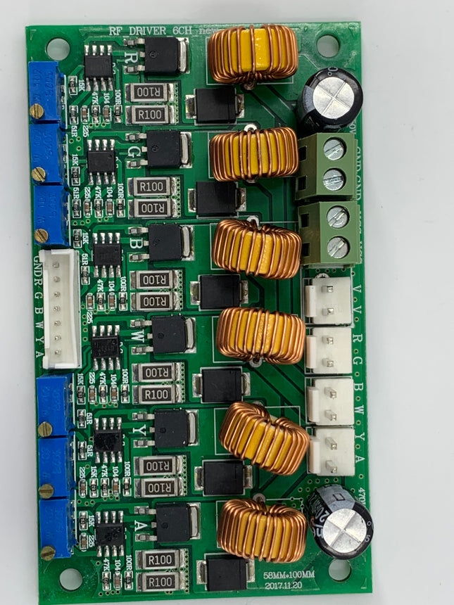 Wash 600 HEX LED Driver PCB-Peça de Reparação-Fos-Music Stage