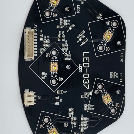 Lavagem Q19 HP LED PCB -037-Peça de Reparação-Fos-Music Stage