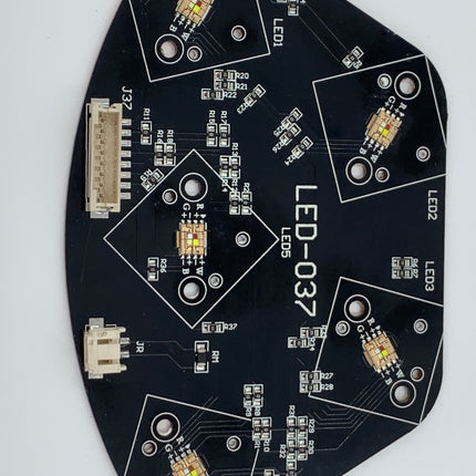 Lavagem Q19 HP LED PCB -037-Peça de Reparação-Fos-Music Stage