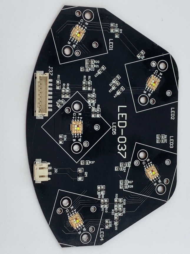 Lavagem Q19 HP LED PCB -037-Peça de Reparação-Fos-Music Stage