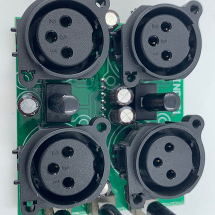 D2004 D Class AMP Painel XLR INPUT-Fos-Music Stage