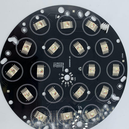 Painel LED Par 18x15WPRO RGBWA-Fos-Music Stage