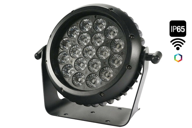 FOS IQ Par IP65 HEX WDMX-Fos-Music Stage