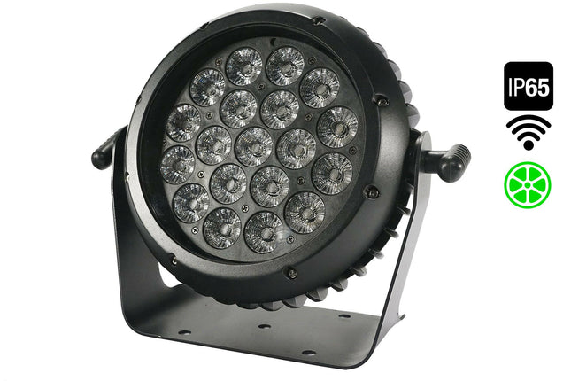 FOS IQ Par IP65 Lime WDMX-Fos-Music Stage