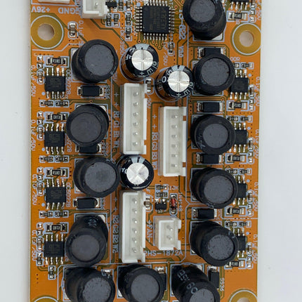 Condutor de leds de lavagem Quad III PCB 2-Peça de Reparação-Fos-Music Stage