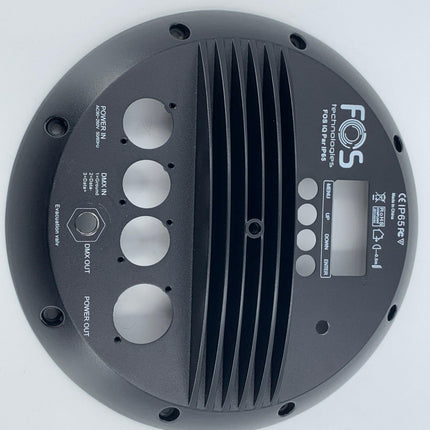 Tampa metálica traseira IQ Par IP65-Fos-Music Stage