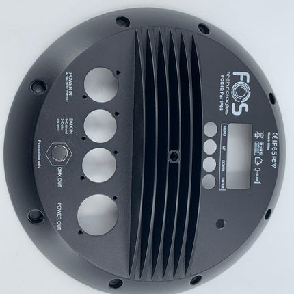 Tampa metálica traseira IQ Par IP65-Fos-Music Stage