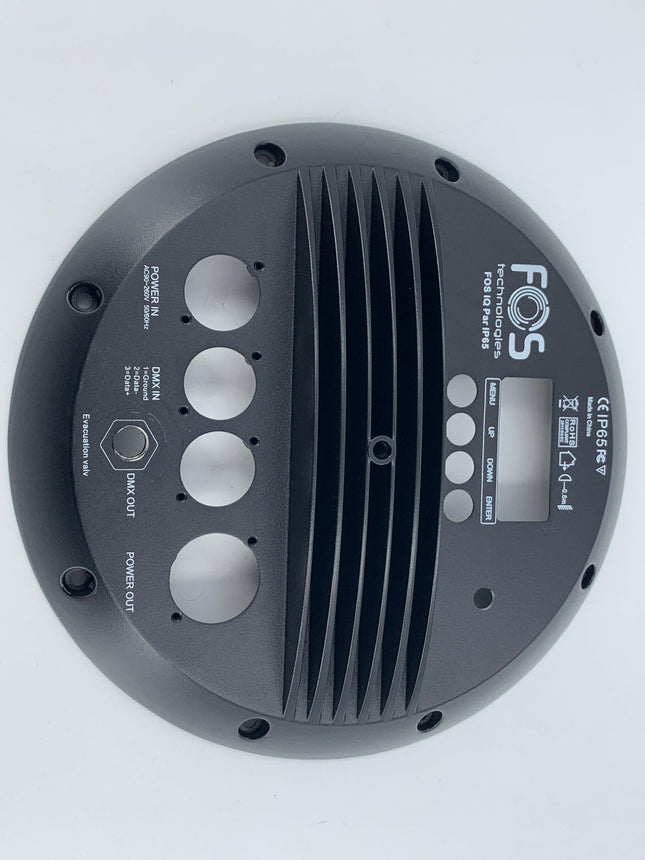Tampa metálica traseira IQ Par IP65-Fos-Music Stage
