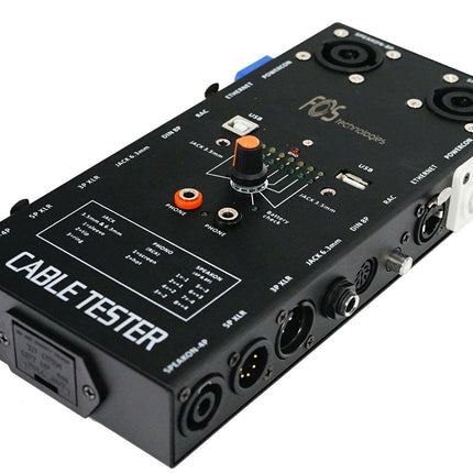 Testador de cabos FOS-Fos-Music Stage