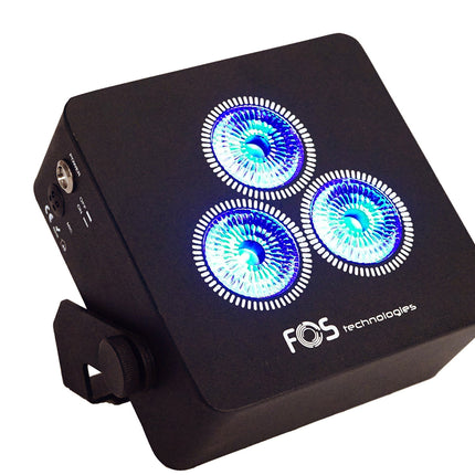 Aluguer de Projetores RGB a Bateria  - UP Lights - PAR LED (PACK 4)