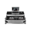 Udg U92017SL -  FC PIONEER DDJ-SB2/ SB3/ DDJ-400 SILVER PLUS (LAPTOP SHELF).