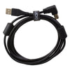 Udg U95004BL - ULTIMATE AUDIO CABLE USB 2.0 A-B BLACK ANGLED 1M