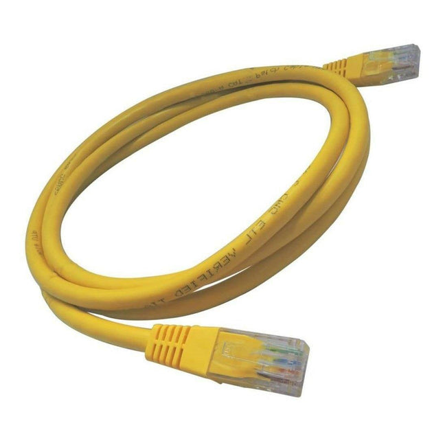 Cabo UTP CAT6 1,5mt - Amarelo-Fichas e cabos-SMI-Music Stage