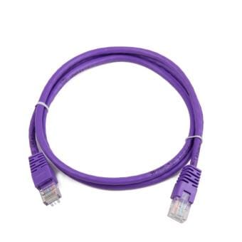 Cabo UTP CAT6 0,25mt - Roxo