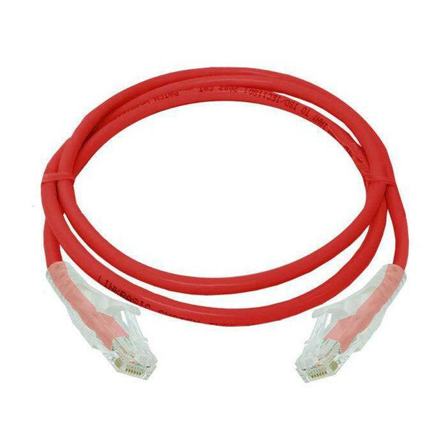 Cabo UTP CAT6 1,5mt - Vermelho-Fichas e cabos-SMI-Music Stage
