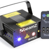 Láser doble rojo/verde/azul 150/30/150 mW con control remoto (BIANCA) - beamZ