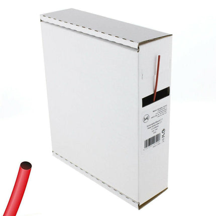 Manga Termoretráctil Vermelha 12,7mm - 6mt-Apoio tacnicobricol-SMI-Music Stage