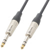Cabo Profissional Jack 6,3mm M. Stereo - Jack 6,3mm M. Stereo (3 mts)