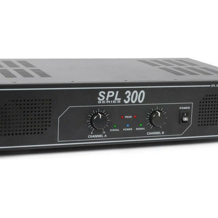Amplificador PA 2x 150W 19" (SPL 300)-Amplificadores de potência-Spl-Music Stage