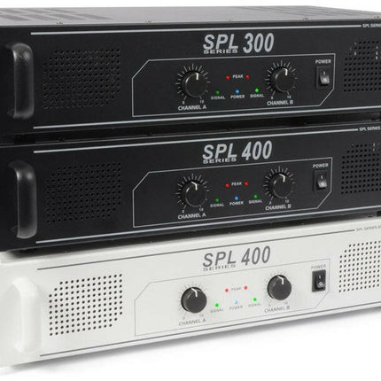 Amplificador PA 2x 150W 19" (SPL 300)-Amplificadores de potência-Spl-Music Stage