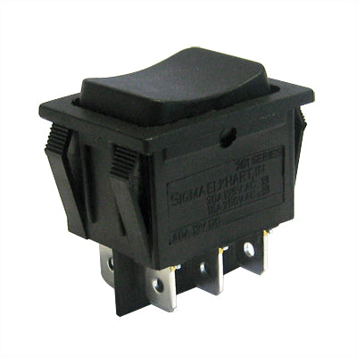 Interruptor 2 Circuitos - 3 Pos. ON/OFF/ON 15A 250V- Teimoso-Componentes eletronicos-SMI-Music Stage