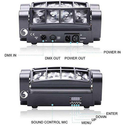 Stage Spider Lights DMX512 60W RGBW 4-LED-Spider Lights-Yimosi Stage Light-Music Stage