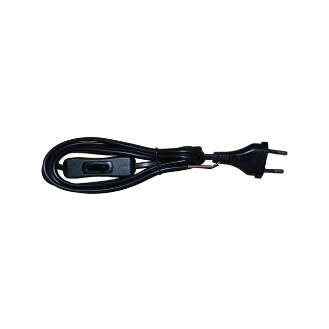Cabo Alimentação Euro Macho c/ Interruptor 1,5mt Dourado-Cabos-SMI-Music Stage