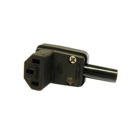 Ficha Alimentação IEC-C13 Fêmea 90º-Fichas e cabos-SMI-Music Stage