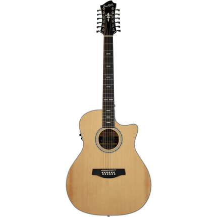 Hagstrom SILJAN II GRAND AUDITORIUM CE 12 NAT-Guitarras Eletroacústicas-Hagstrom-Music Stage