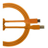 Udg U96001OR - ULTIMATE AUDIO CABLE USB 2.0 C-B ORANGE STRAIGHT 1,5M
